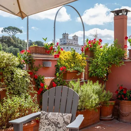 Treasurerome Spanish Steps Terrace Daire *